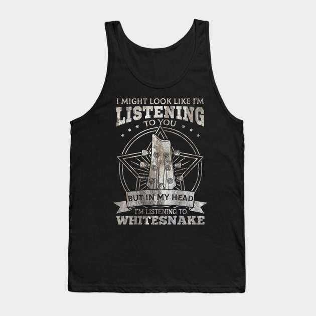 WHITESNAKE Tank Top by Astraxxx